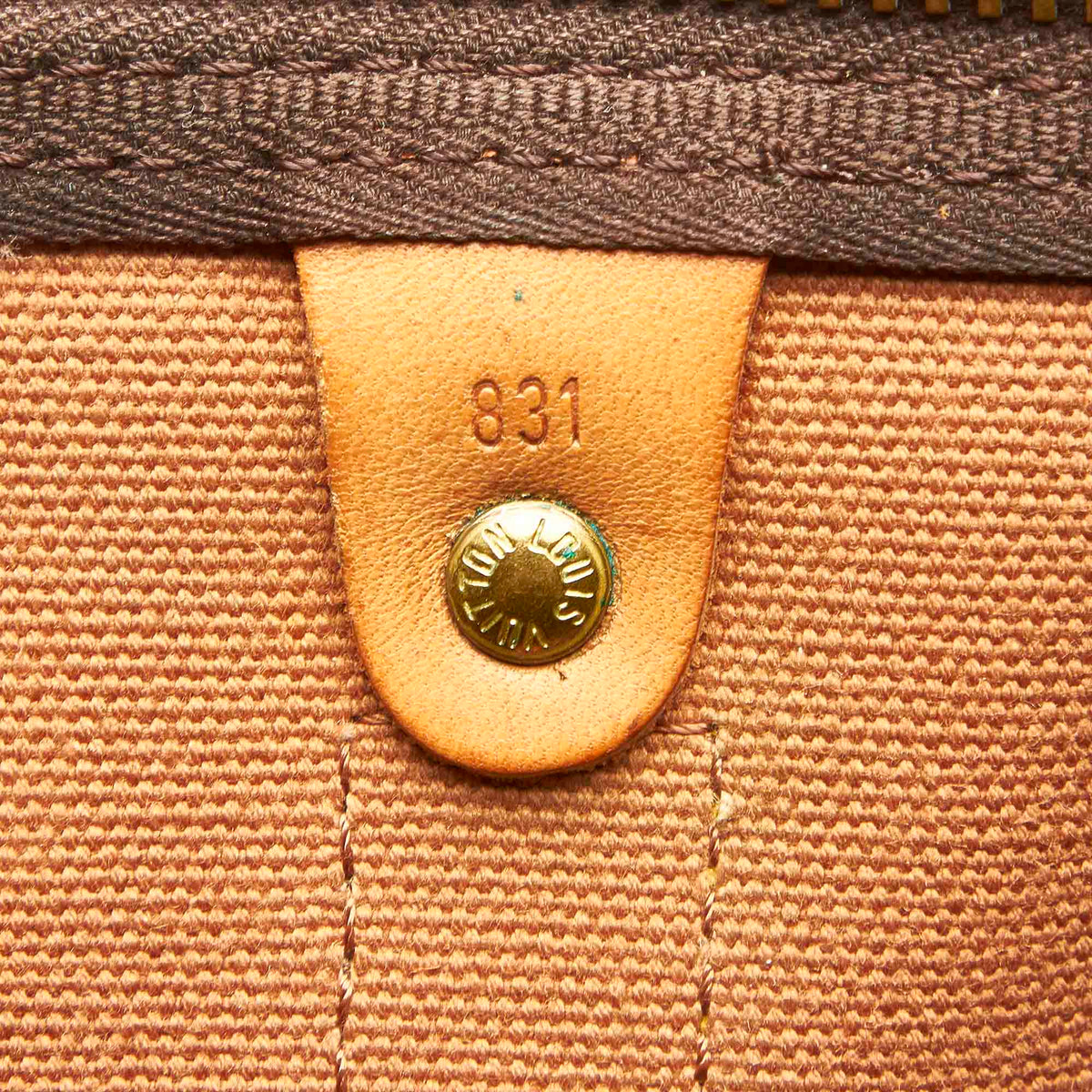 Louis-Vuitton Monogram Keepall 50 Brown