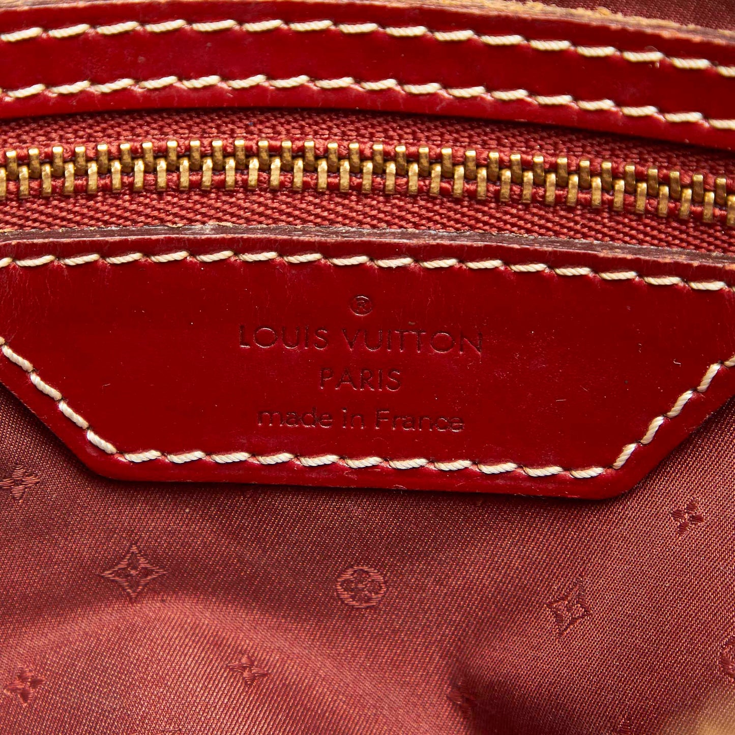 Louis-Vuitton Suhali Lockit MM Red