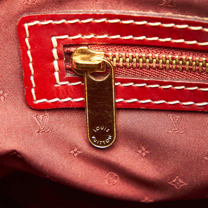 Louis-Vuitton Suhali Lockit MM Red