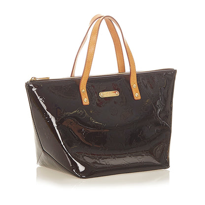Louis-Vuitton Vernis Bellevue PM Purple