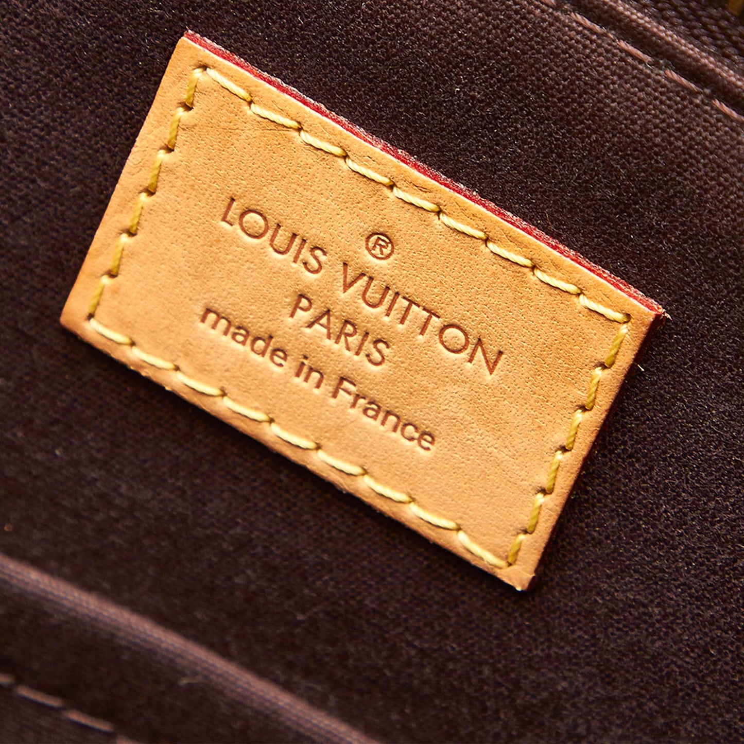 Louis-Vuitton Vernis Bellevue PM Purple