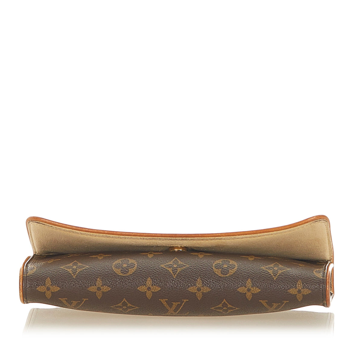 Louis-Vuitton Louis Vuitton Monogram Pochette Twin PM Brown