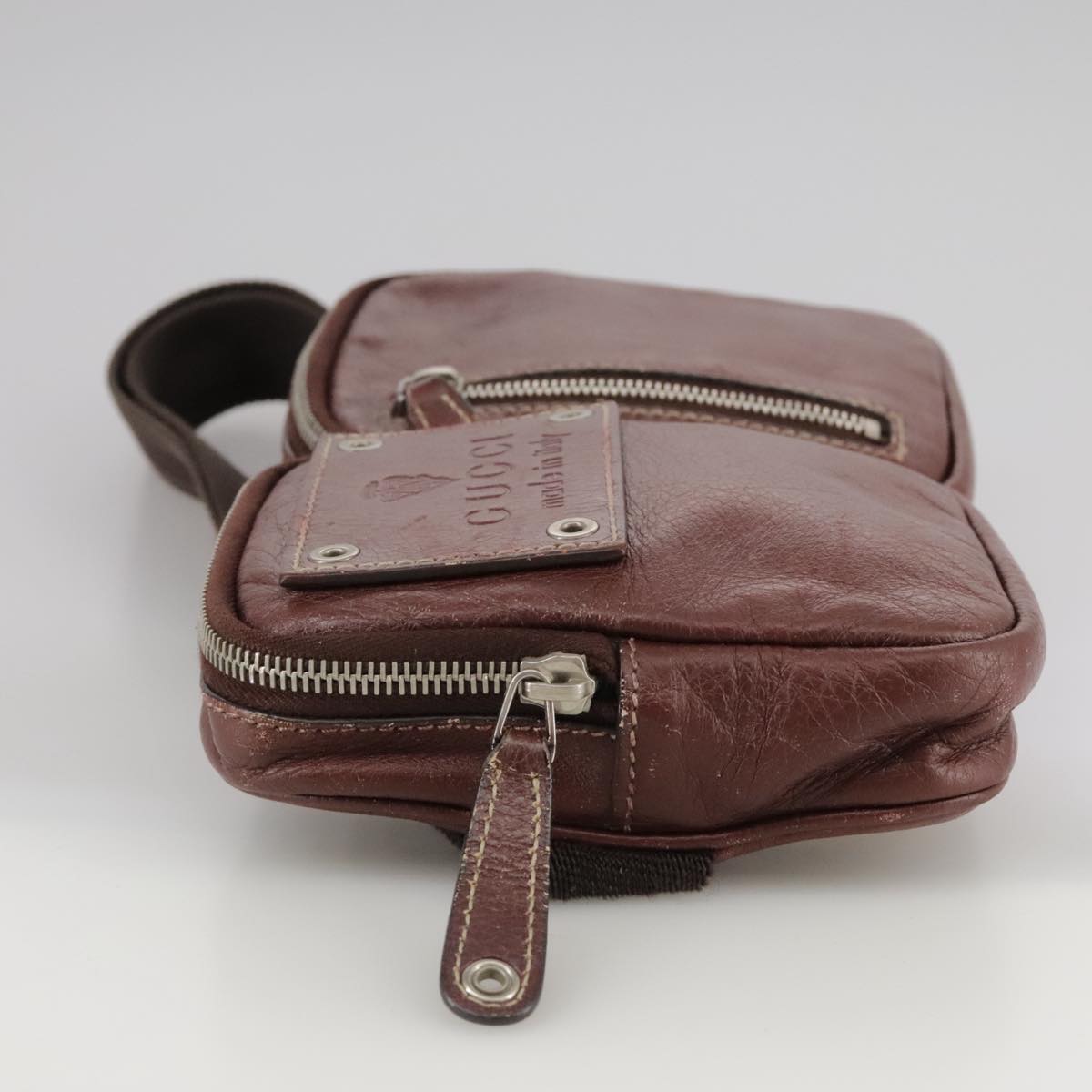 Gucci Belt Bag Brown Leather Shoulder Bag