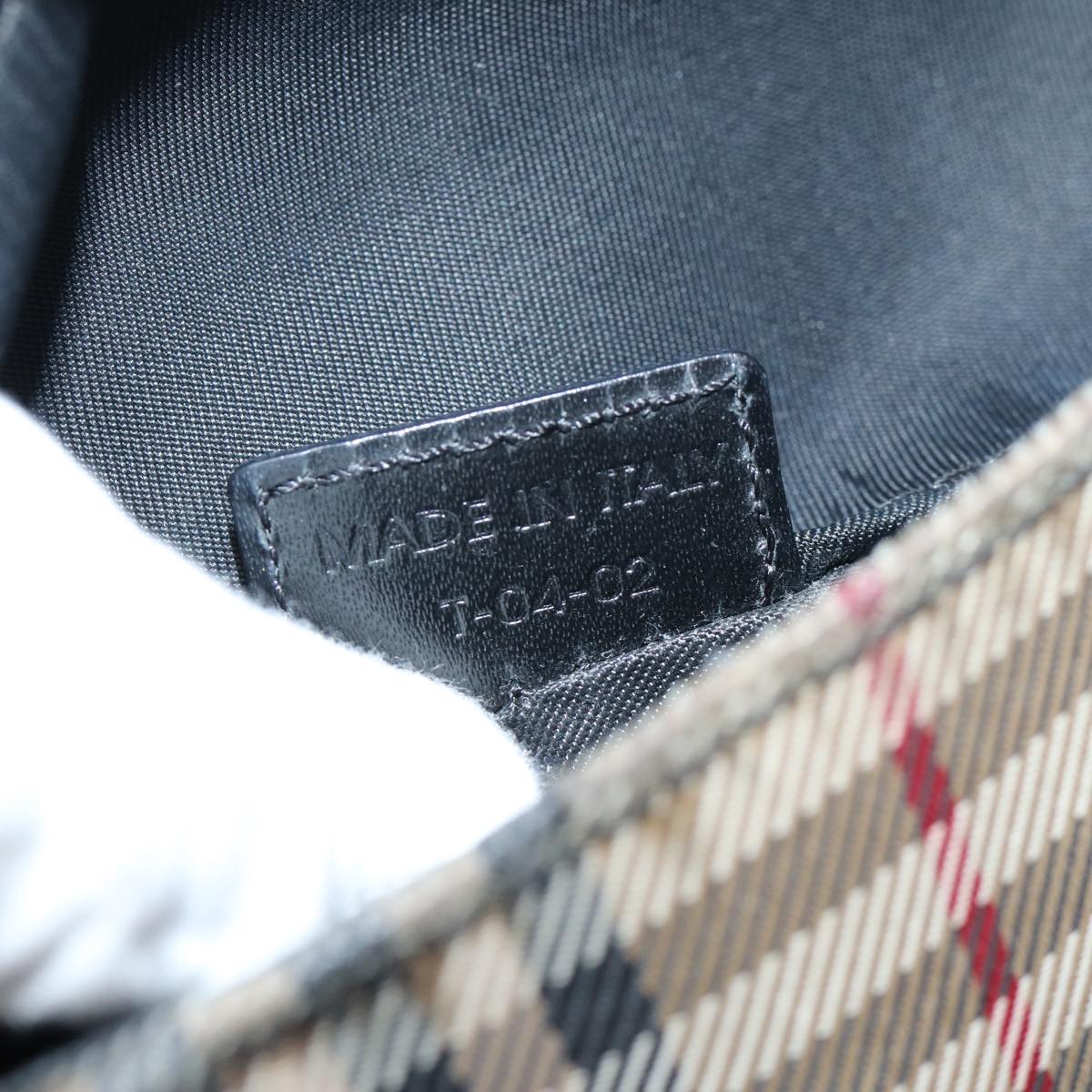BURBERRY Nova Check Shoulder Bag