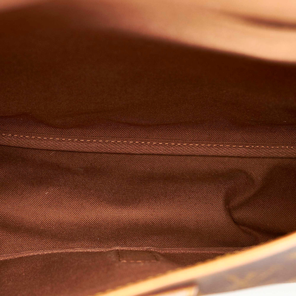 Louis-Vuitton Monogram Saumur 35 Brown