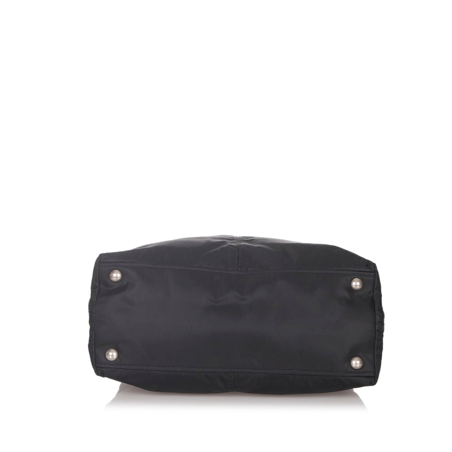 Prada Tessuto Chain Shoulder Bag Black