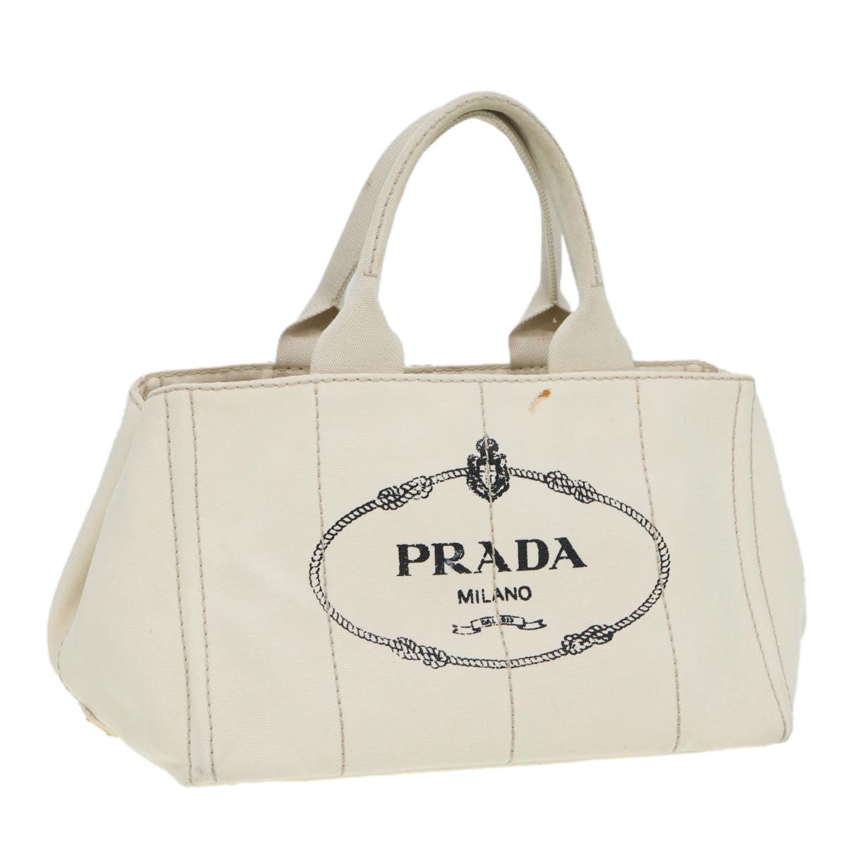 PRADA Canapa Handbag