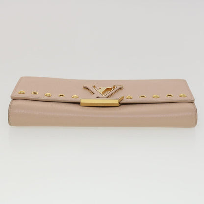 Louis Vuitton Pink Leather Capucines wallet accessories