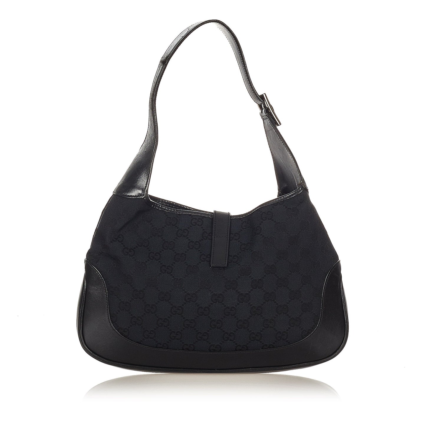 Gucci Gucci GG Canvas Jackie Shoulder Bag Blue