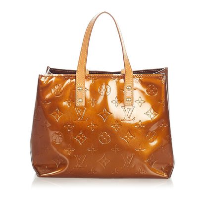 Louis-Vuitton Louis Vuitton Vernis Reade PM Brown