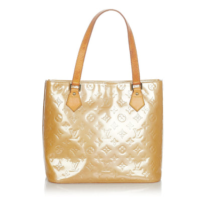 Louis-Vuitton Louis Vuitton Vernis Houston Brown