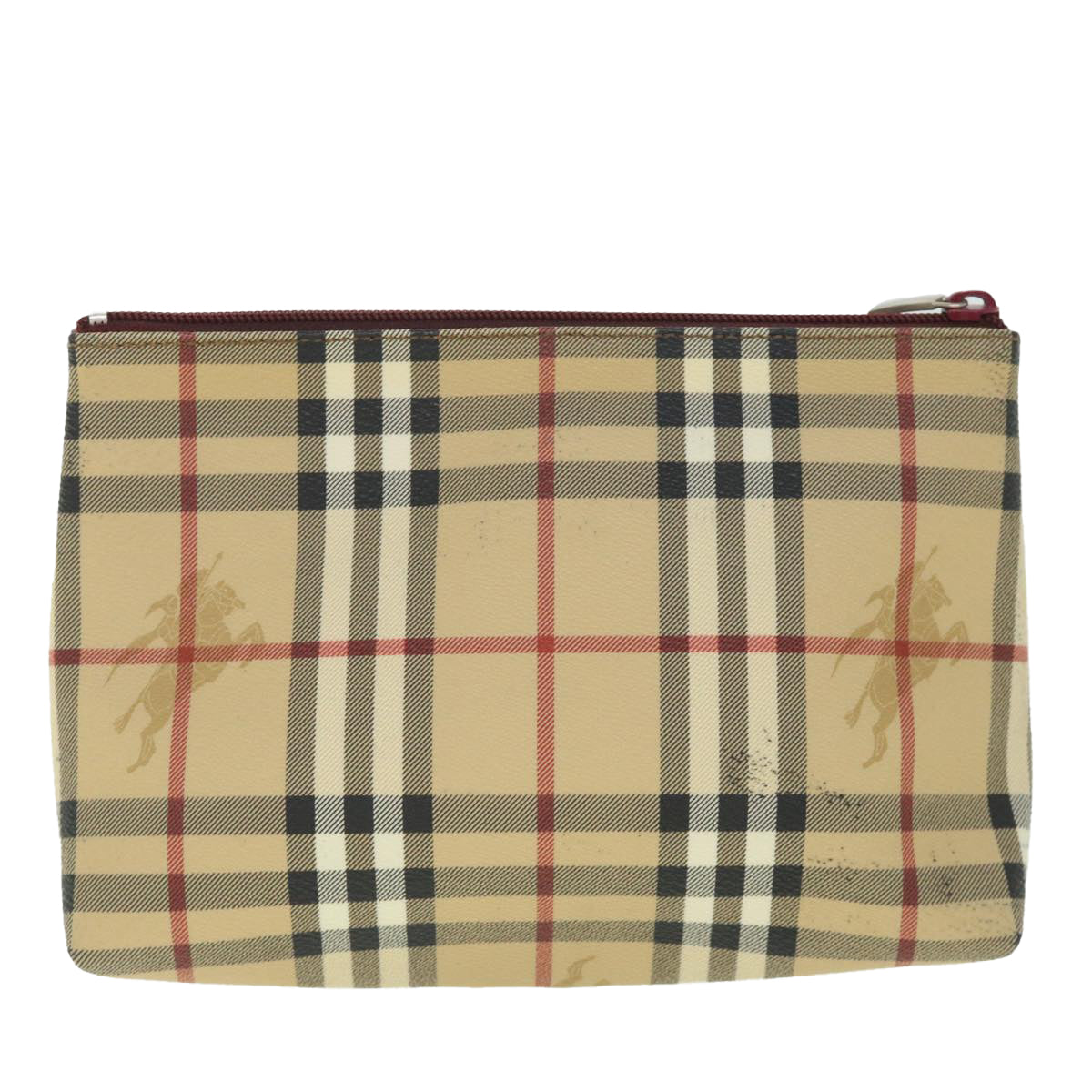 BURBERRY Nova Check Clutch Bag