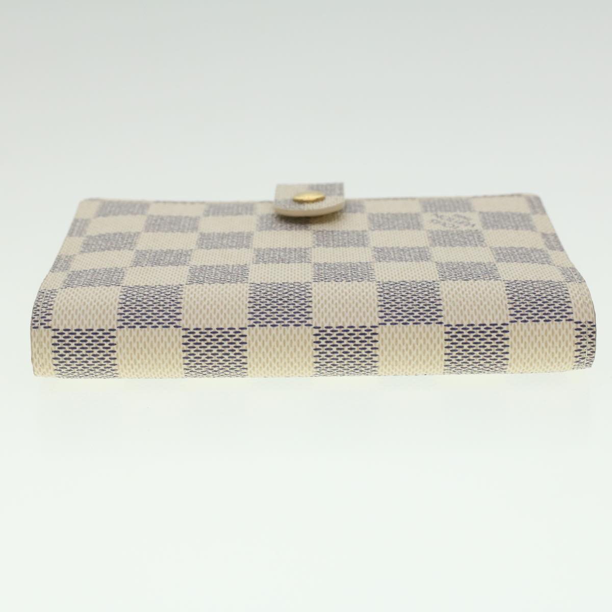 Louis Vuitton White Canvas Couverture agenda de bureau wallet accessories