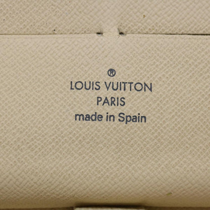 Louis Vuitton Turquoise Canvas Zippy organizer wallet accessories