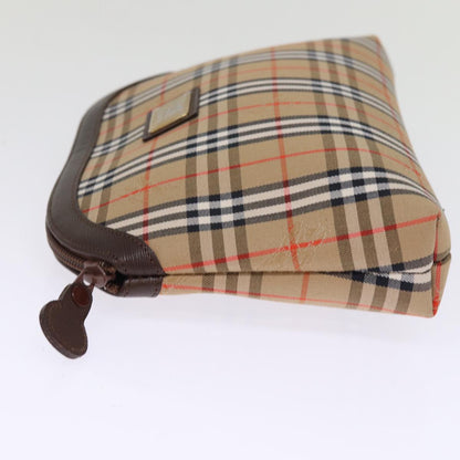 BURBERRY Haymarket Clutch Bag