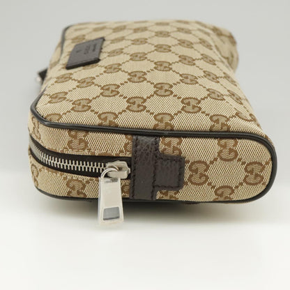 Gucci Beige Canvas Shoulder Bag