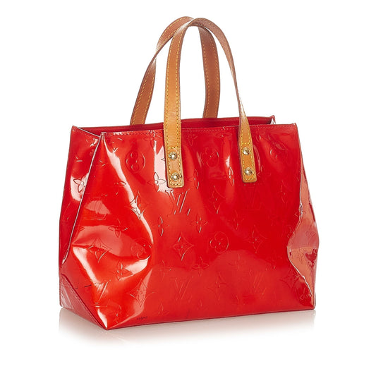 Louis Vuitton Reade PM Red Monogram Vernis