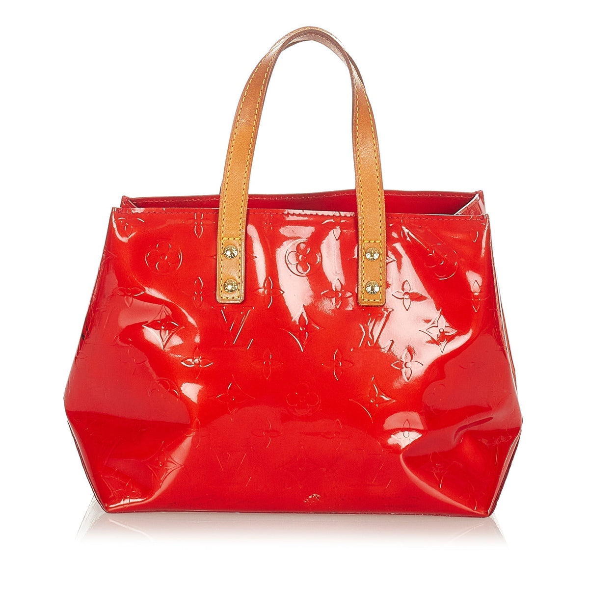 Louis Vuitton Reade PM Red Monogram Vernis
