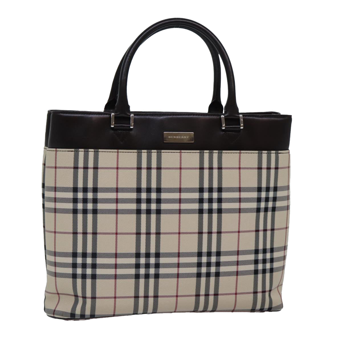 BURBERRY Nova Check Handbag