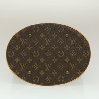 Louis Vuitton Brown Canvas Bucket shoulder bag