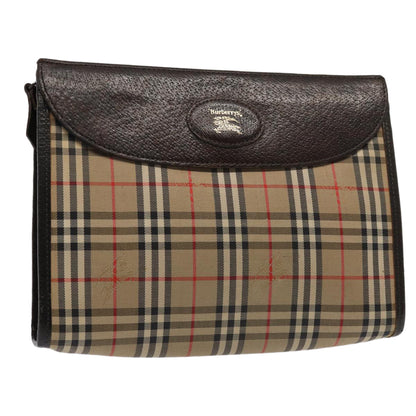 BURBERRY Nova Check Clutch Bag