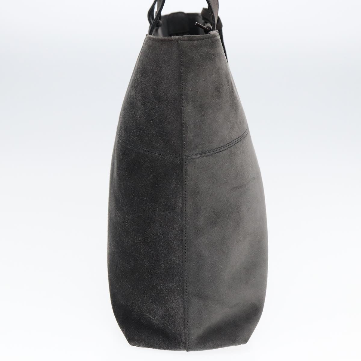 Gucci -- Grey Suede Handbag