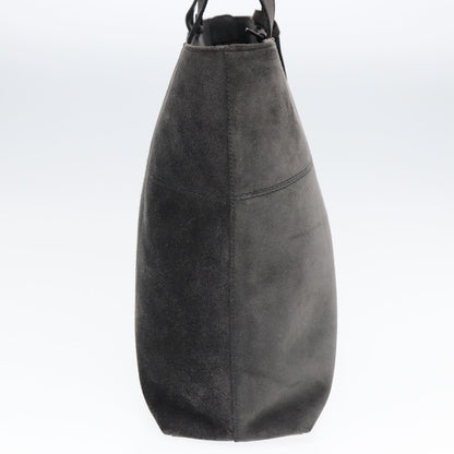Gucci -- Grey Suede Handbag