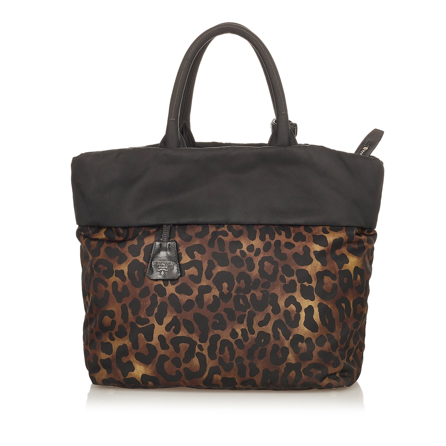 Prada Printed Tessuto Satchel