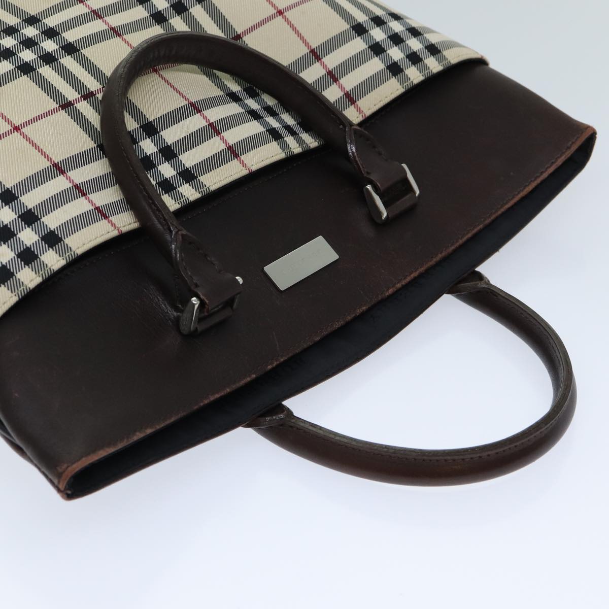 BURBERRY Nova Check Handbag