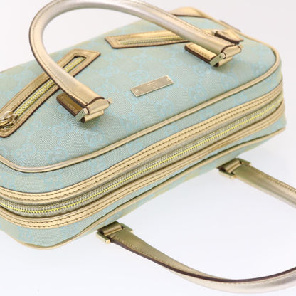 Gucci -- Blue Canvas Handbag