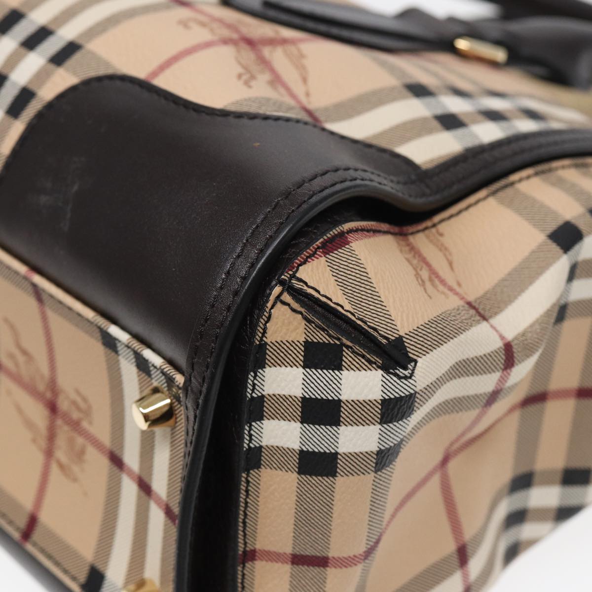 BURBERRY Nova Check Handbag