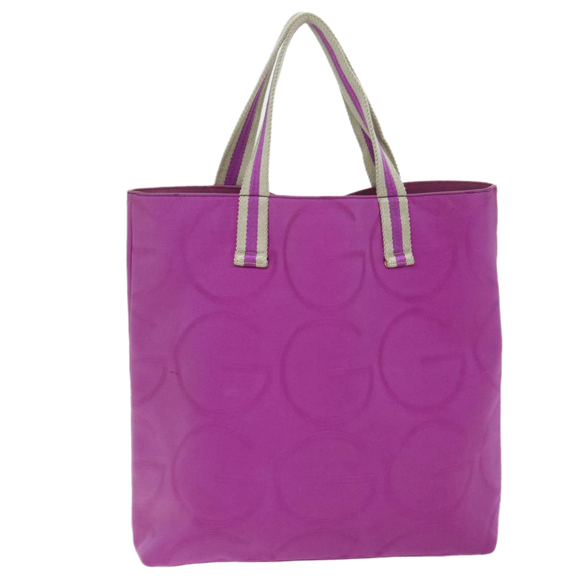 Gucci White Canvas Tote Bag ()