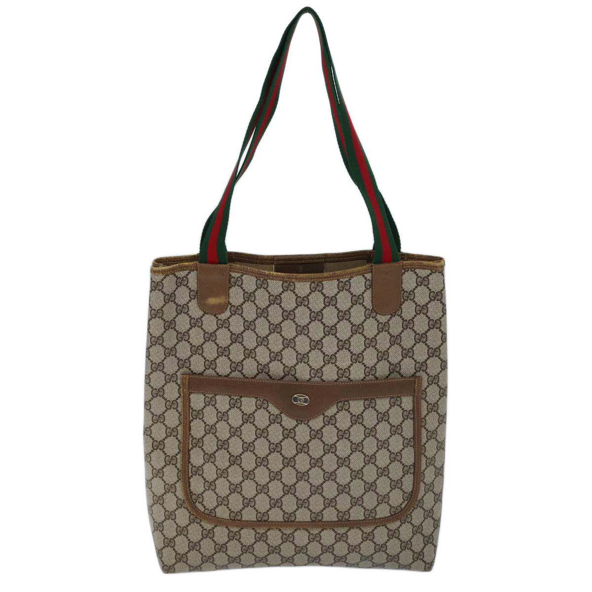 Gucci Gg Canvas Beige Canvas Tote Bag ()
