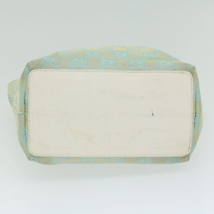 Gucci Gg Canvas Blue Canvas Handbag