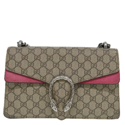Gucci Dionysus Beige Canvas Shoulder Bag ()