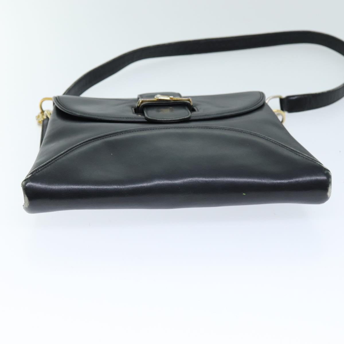 Gucci Black Leather Shoulder Bag