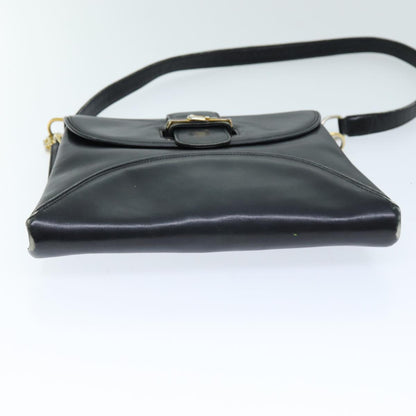 Gucci Black Leather Shoulder Bag