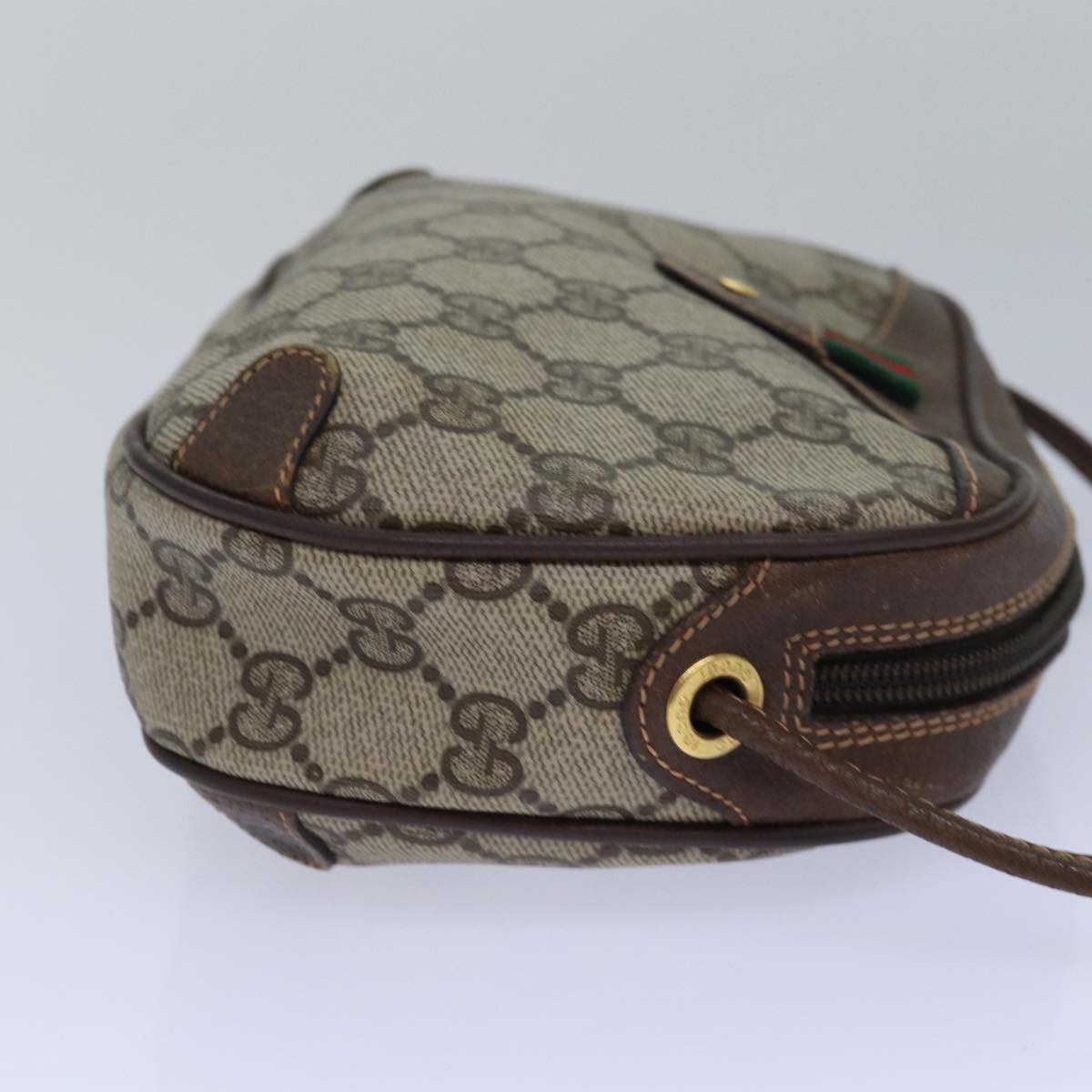 Gucci Gg Supreme Brown Canvas Shoulder Bag