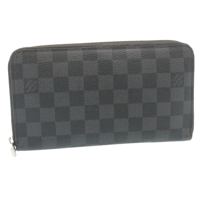 Louis Vuitton Navy Canvas Zippy Wallet Vertical wallet accessories