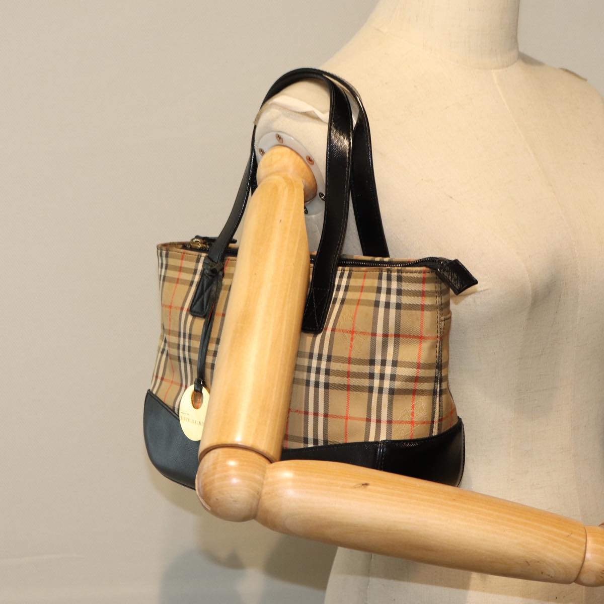 BURBERRY Nova Check Handbag