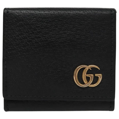 Gucci Marmont Black Leather Wallet  ()