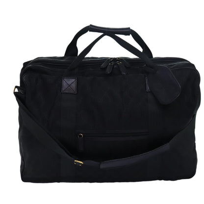 Gucci Gg Canvas Black Canvas Travel Bag ()