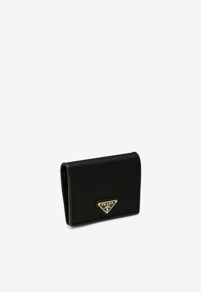 Triangle Logo Bi-Fold Wallet