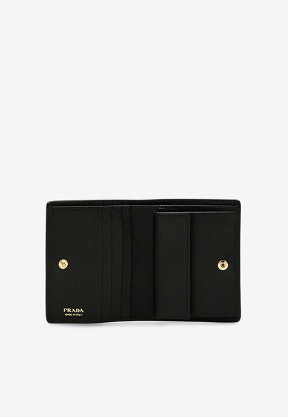 Triangle Logo Bi-Fold Wallet