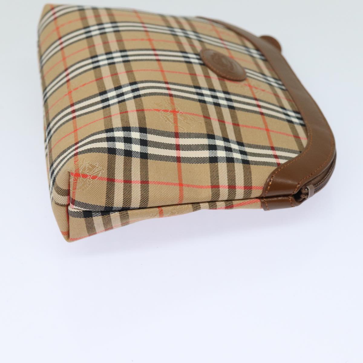 BURBERRY Nova Check Clutch Bag