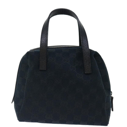 Gucci Gg Canvas Black Canvas Handbag