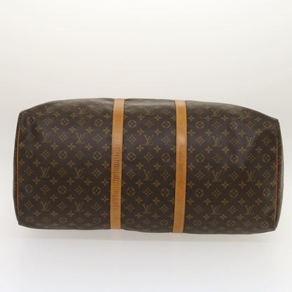 Louis Vuitton Brown Canvas Keepall 60 travel bag
