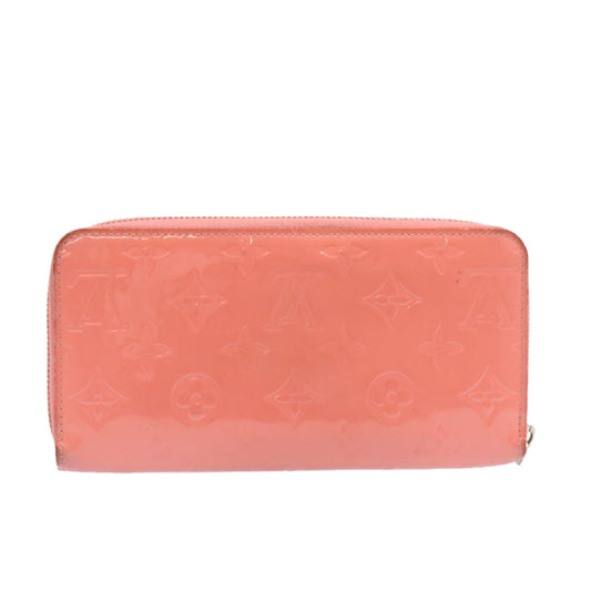 Louis Vuitton Pink Patent leather Zippy wallet wallet accessories