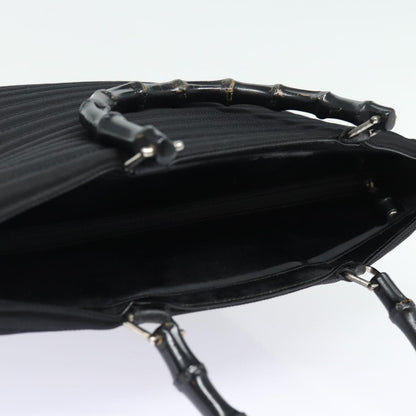 Gucci Bamboo Black Synthetic Handbag