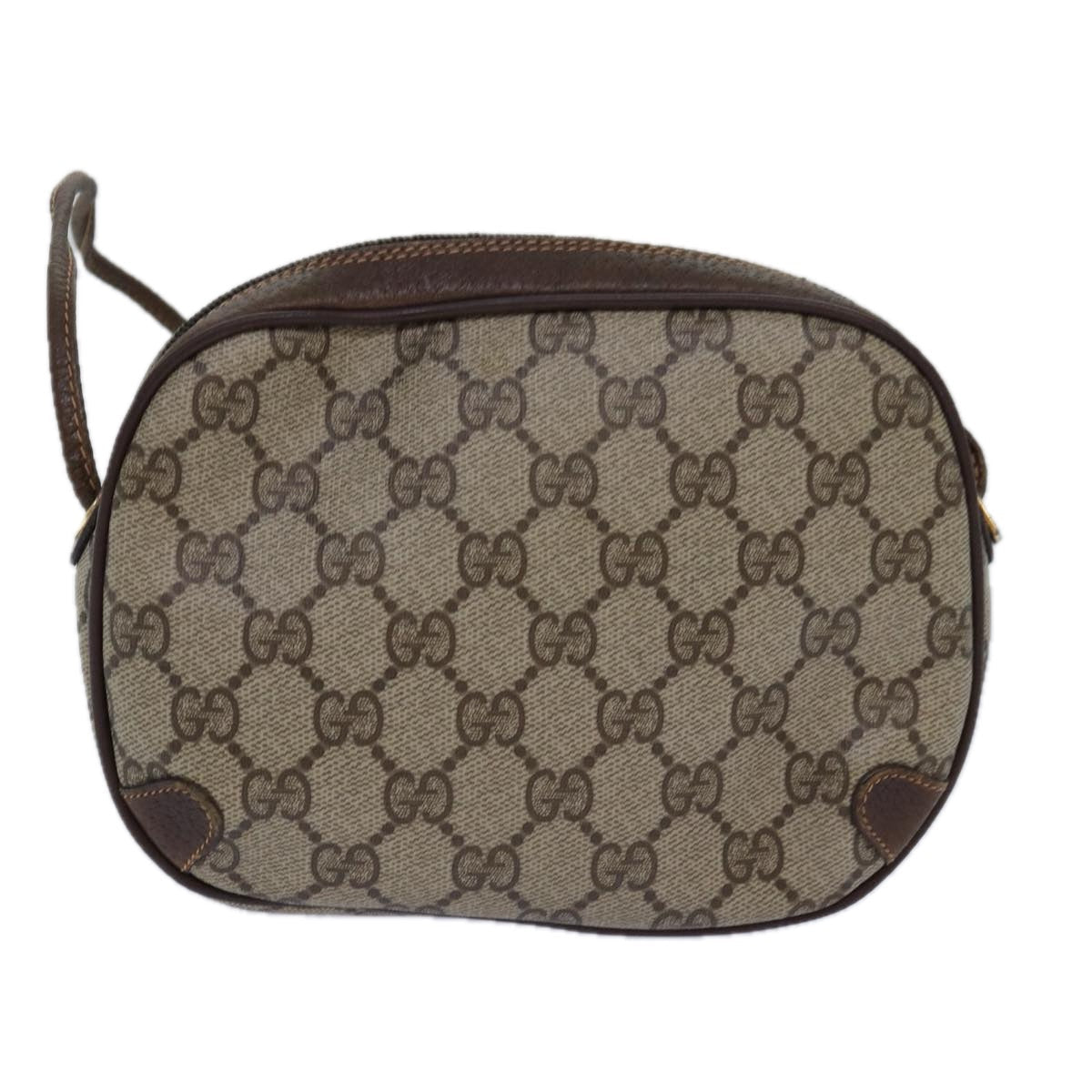 Gucci Gg Supreme Brown Canvas Shoulder Bag